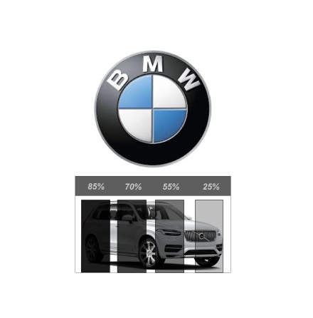 Ferdigskåret avtakbar solfilm - BMW
