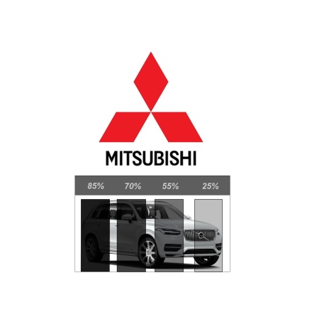 Ferdigskåret avtakbar solfilm - MITSUBISHI